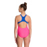 Fato de banho de Natação Arena Kikko V Swimsuit Swim Pro Freak Rose Infantil