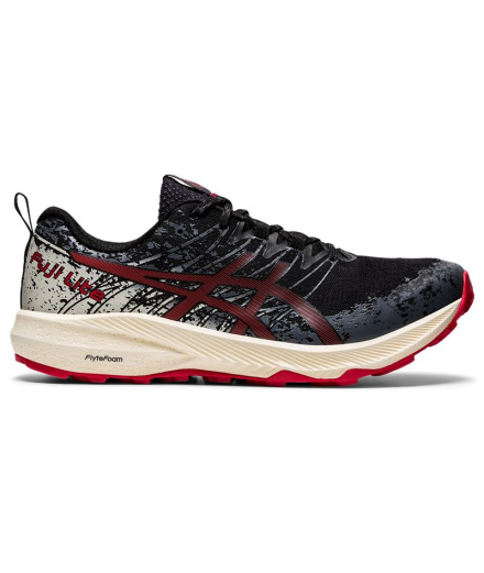 Chaussures de Trail Asics Fuji Lite 2 Rouge Homme