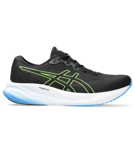 Chaussures de Running ASICS Gel-Pulse 15 Homme Noir/Lime