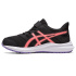Chaussures de Running ASICS Jolt 4 PS Noir et Rose Enfant