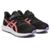 Chaussures de Running ASICS Jolt 4 PS Noir et Rose Enfant