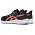 Chaussures de Running ASICS Jolt 4 PS Noir et Rose Enfant