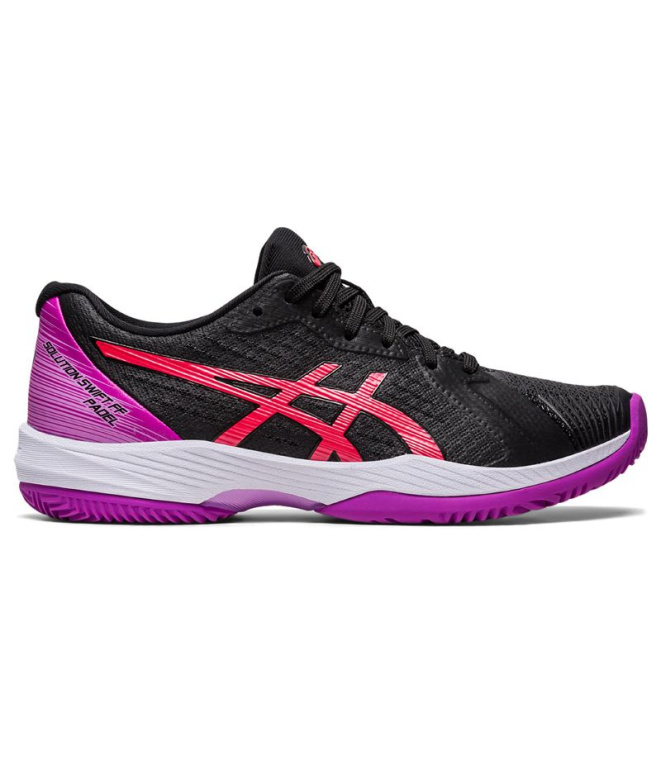 Chaussures noires de pádel ASICS Solution Swift...