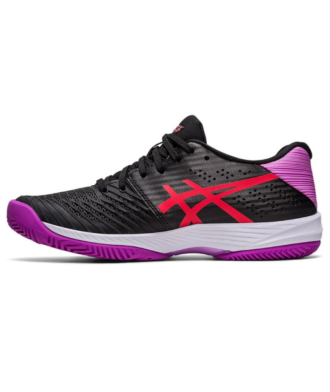 Chaussures noires de pádel ASICS Solution Swift...