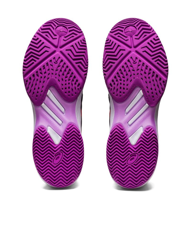 Chaussures noires de pádel ASICS Solution Swift...