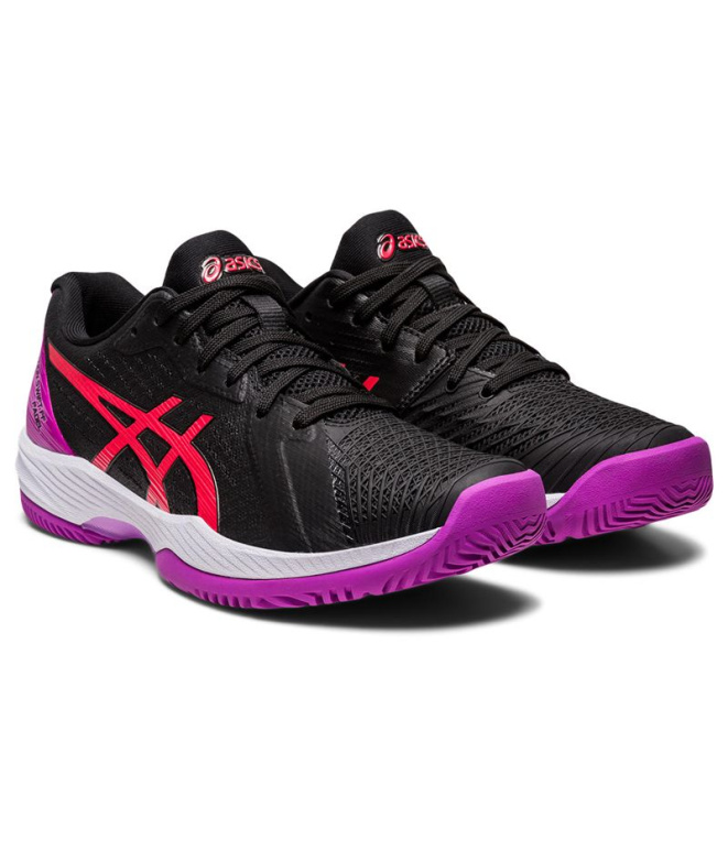 Chaussures noires de pádel ASICS Solution Swift...
