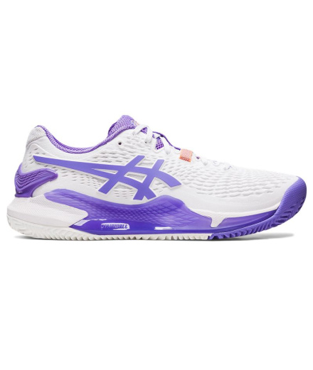Chaussures de Tennis ASICS Gel-Resolution 9 Clay Lila Femme