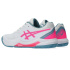 Chaussures de Padel ASICS Gel-Dedicate 8 Padel Femme Blanc/Rose