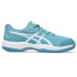 Chaussures de Tennis ASICS Gel-Game 9 Gs Clay/Oc Enfant Gris Bleu/Blanc
