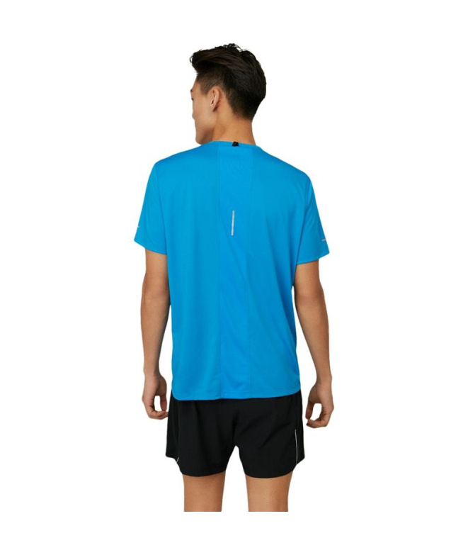 T-shirt running ASICS Lite-Show M Bleu