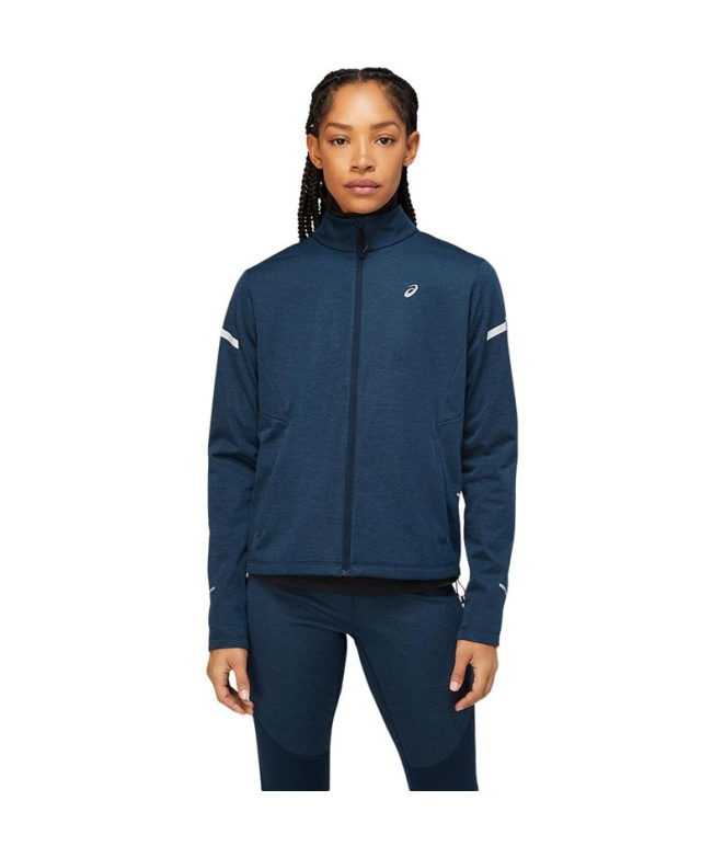 Casaco de running ASICS Lite-Show W Azul