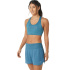 Sutiã esportivo ASICS Core Logo Mulher Gloomy Sea/Gloomy Sea