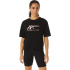Camiseta de fitness Asics Tiger preto Mulher