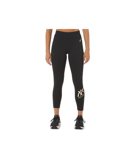 Mallas de Fitness ASICS Tiger 7/8 Mujer Negro
