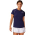 Camiseta ASICS Court Piping Mujer Blue