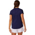 Camiseta ASICS Court Piping Mujer Blue