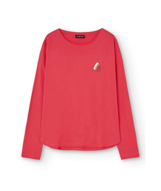 T-shirt Astore Poumon Femme Rose