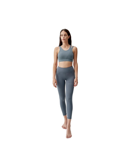 Soutien-gorge Yoga Born Living Yoga Gaia Stormy Gris Femme
