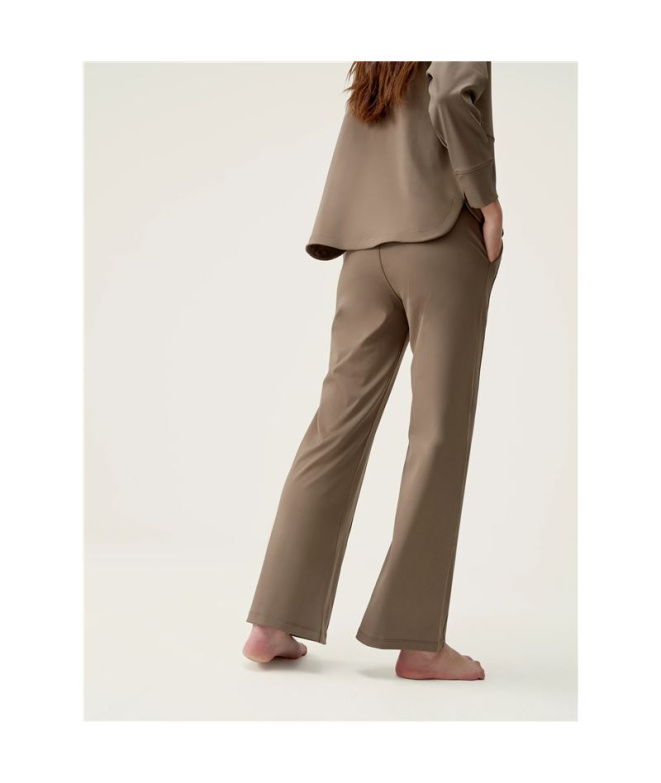 Pantalones de Yoga Born Living Yoga Lua Marrón...