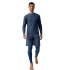 Camiseta Born Living Yoga Nekong Azul Homem