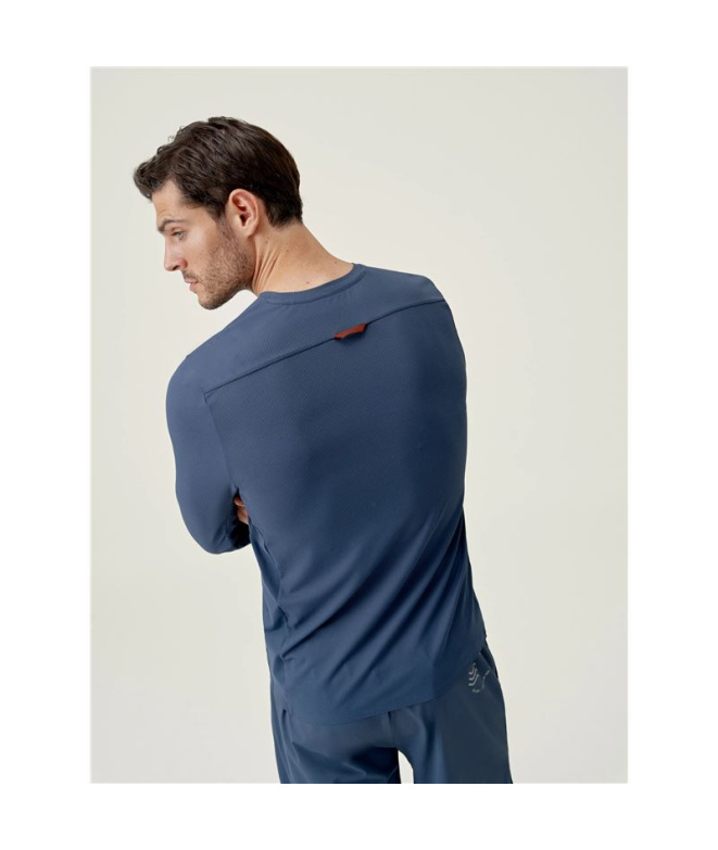 Camiseta Born Living Yoga Nekong Azul Homem