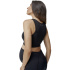 Sujetador esportivo Born Living Yoga Mum Black Mulher