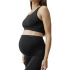 Sujetador esportivo Born Living Yoga Mum Black Mulher