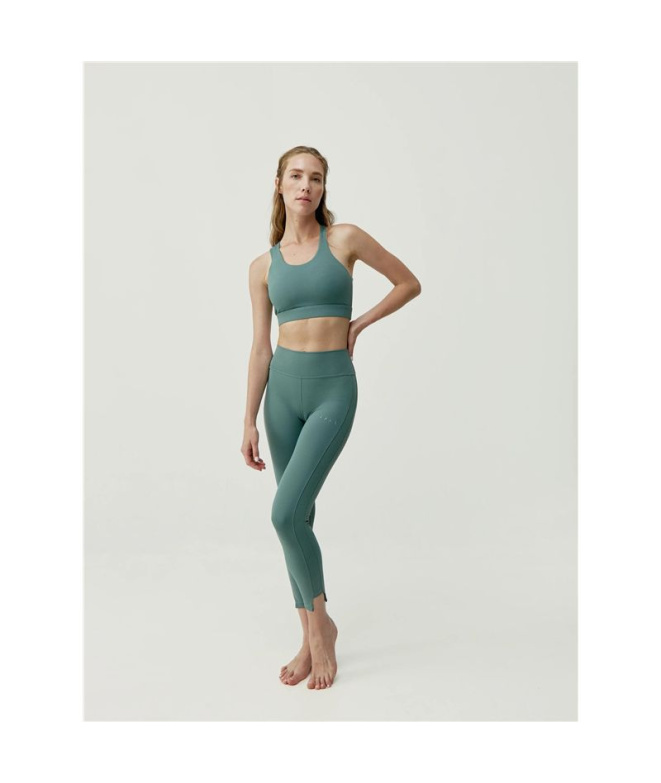 Top Born Living Yoga Ibai Oregano Mulher