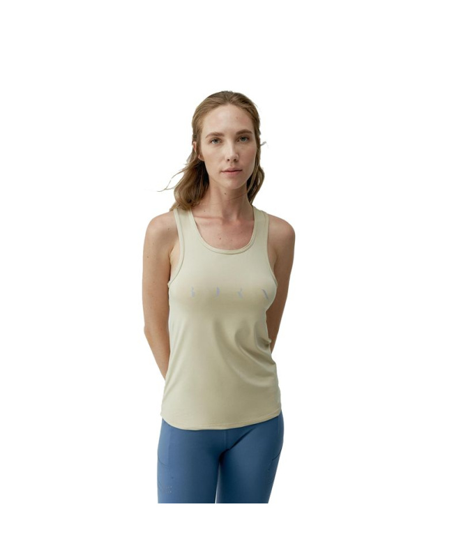 T-shirt Born Living Yoga Hirt Vera Tapioca Femme