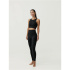 Top Born Living Yoga Keila Black Mulher