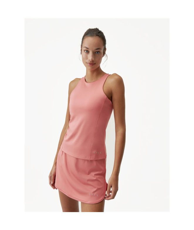 T-shirt Born Living Yoga Gadea Rose Pêche Femme