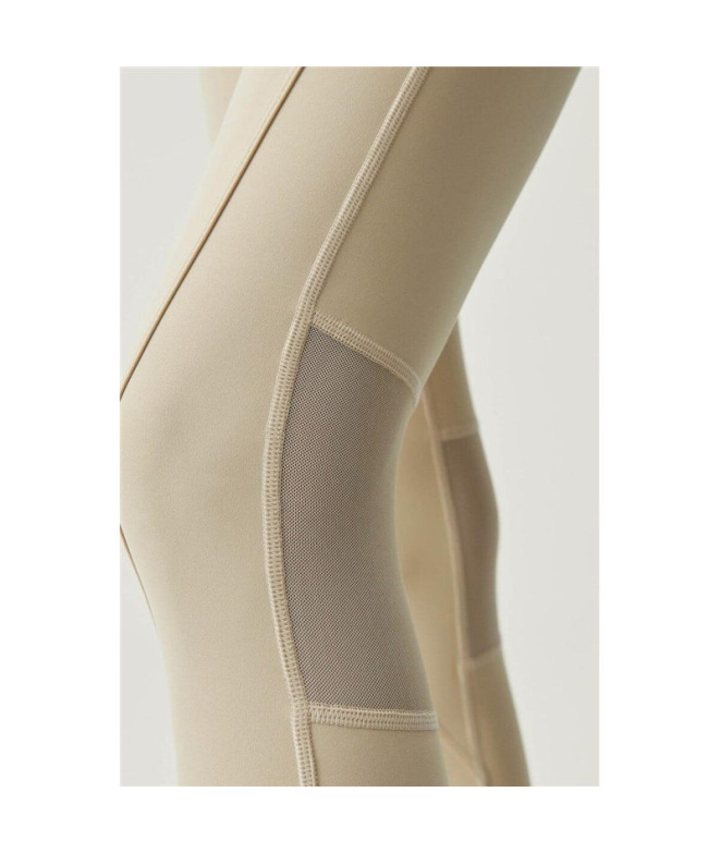 Collants Born Living Yoga Lait d'avoine Jin Femme