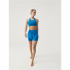 Sutiã esportivo Born Living Yoga Bikila Gloss Blue Mulher