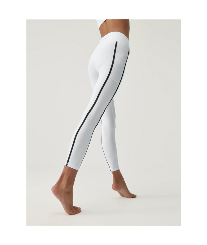 Collants Born Living Yoga Hanae Noir/Blanc Femme