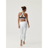 Malhas Born Living Yoga Hanae Preto/Branco Mulher