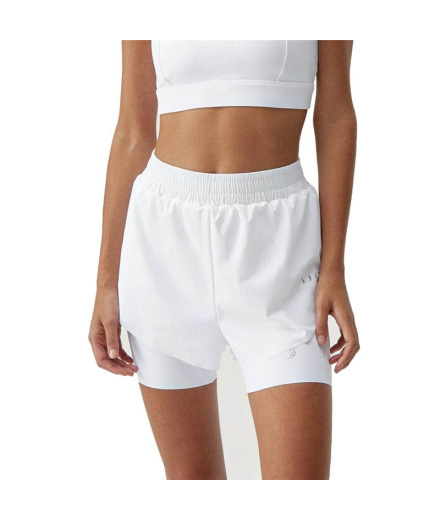 Pantalon Born Living Yoga Bikila White Femme