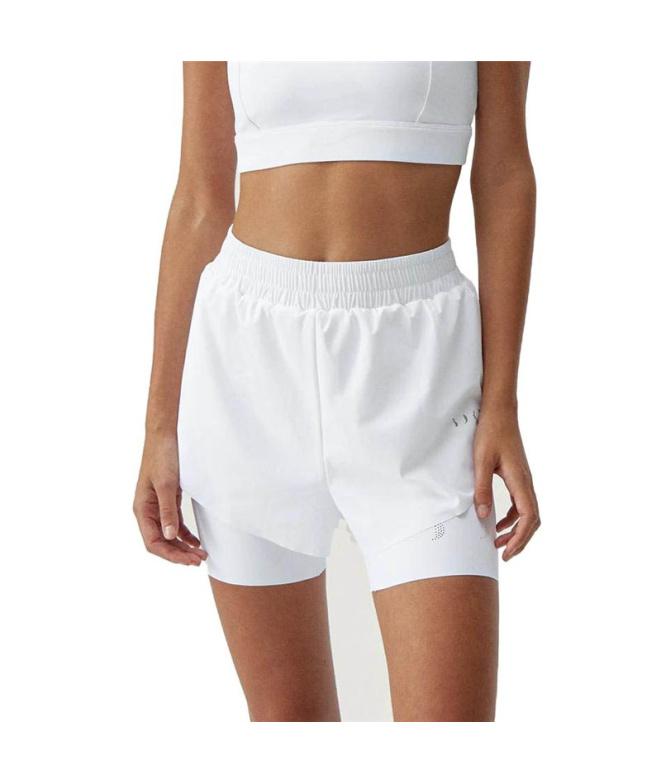 Pantalon Born Living Yoga Bikila White Femme