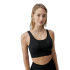 Sujetador esportivo Born Living Yoga Akira Black Mulher