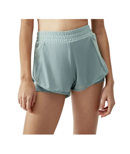 Collants Courtes Born Living Yoga Padma Salvia Green