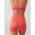 Calça curtos Born Living Yoga Layna Pink Lips/Petunia Mulher