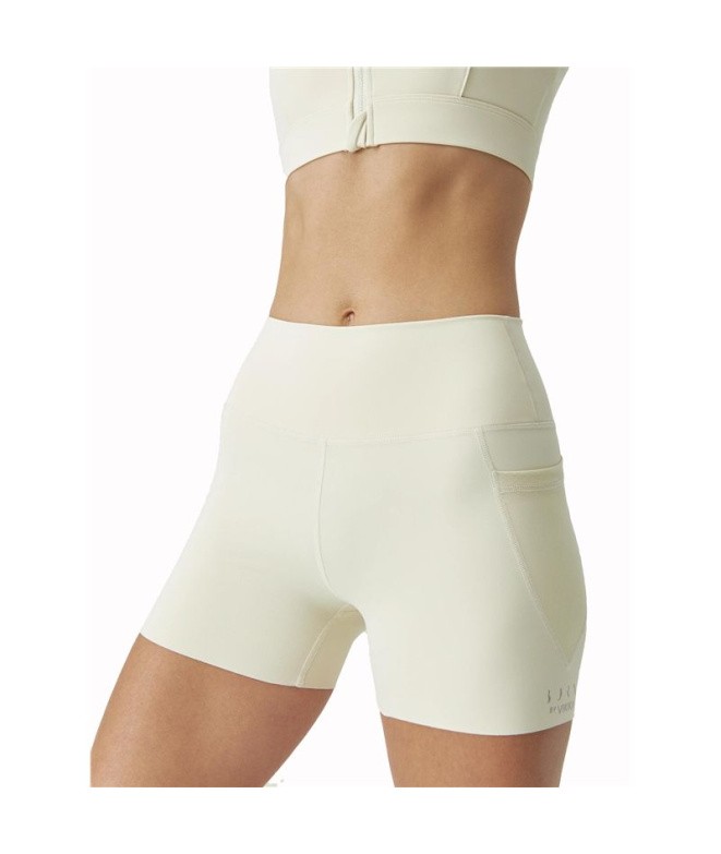 Pantalons Born Living Yoga Ivoire brut Femme