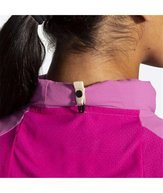 Chaqueta de running Brooks Canopy Frosted Mauve...