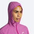 Chaqueta de running Brooks Canopy Frosted Mauve Mujer
