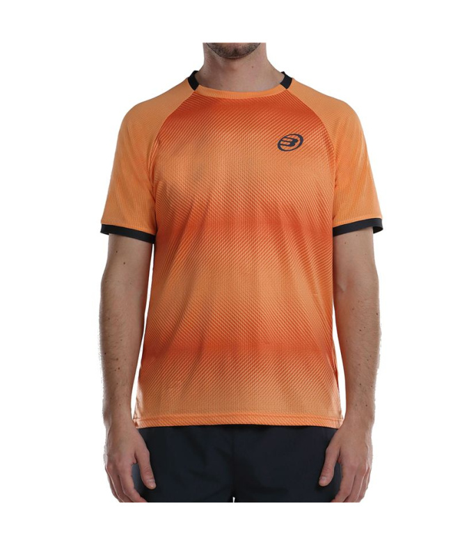 Camiseta de Pádel Bullpadel Actua Laranja Homem