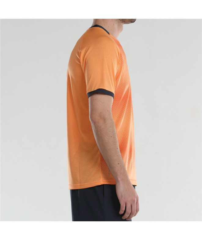T-shirt de Pádel Bullpadel Actua Orange Homme