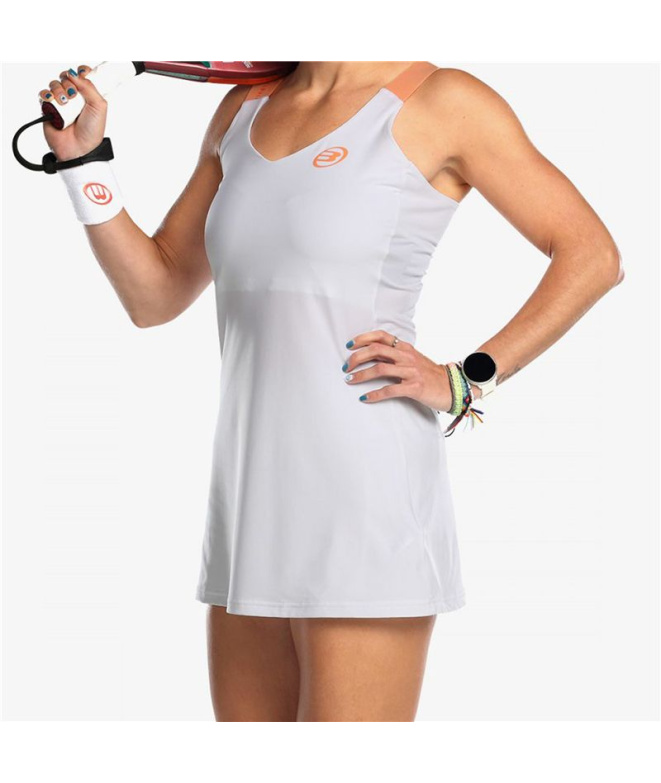 Robe de pádel Bullpadel ADAMA Femme Blanc