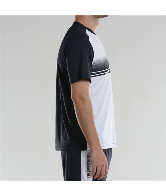Camiseta de Pádel Bullpadel Adame Blanco Hombre