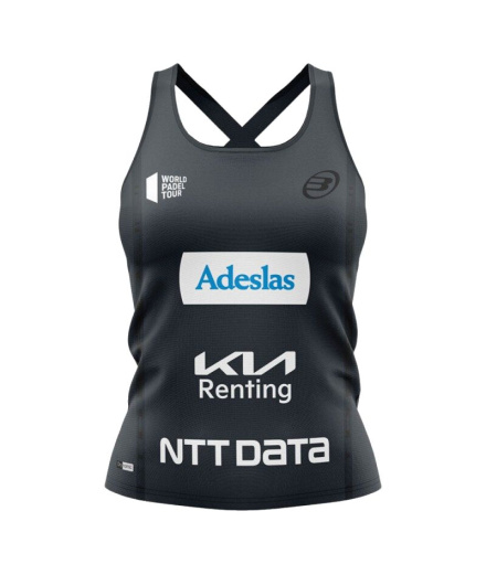 Camiseta de Pádel Bullpadel Orlas Alejandra Salazar Preto...