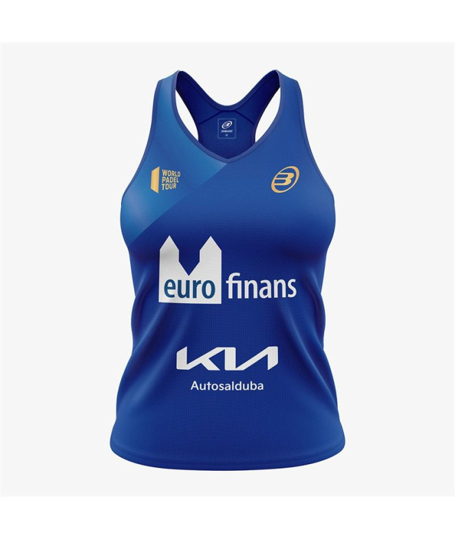 Camiseta Bullpadel Pitar Db Mulher Blue