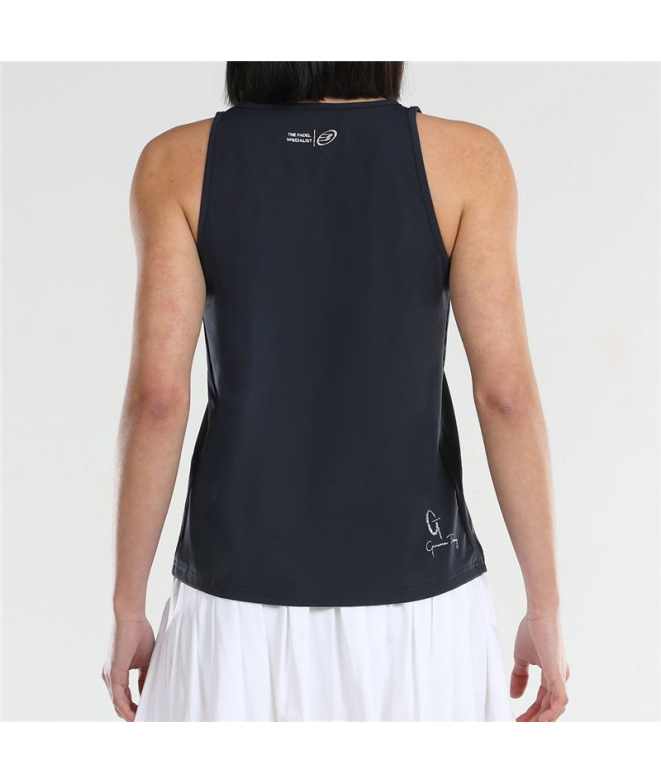 T-shirt de Pádel Bullpadel Unase Bleu Marine Femme